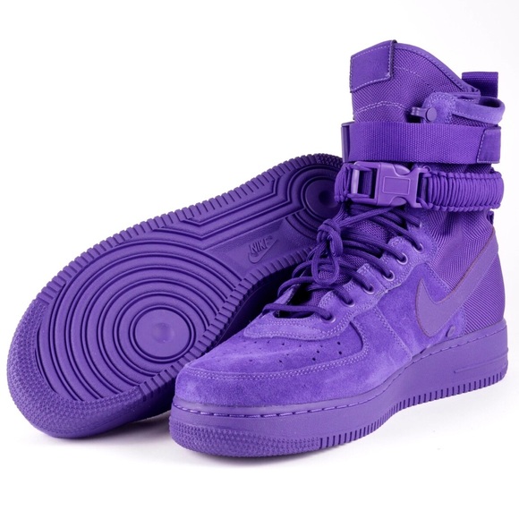 NIKE Men SF Air Force 1 Court Purple NIKE Men SF Air Force 1 Court Purple